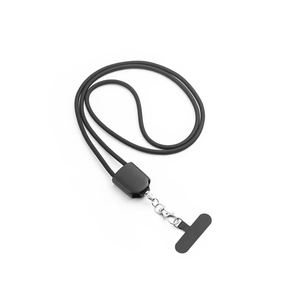 ZEWAIL. Snodd med inkluderad smartphonehållare, USB-C-kabel och olika adaptrar i återvunnet ABS och återvunnet TPE