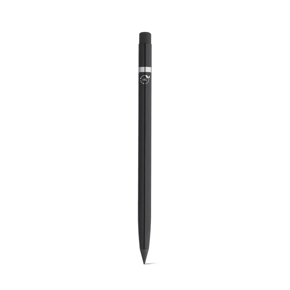 LIMITLESS. Bläckfri penna med kropp i återvunnen aluminiumskropp (100 % rAL)