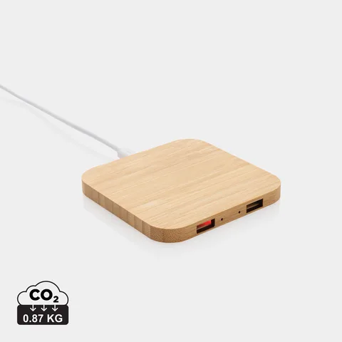FSC® juhtmevaba laadija bambusest 10 W