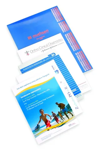 Standard note pads in card covers