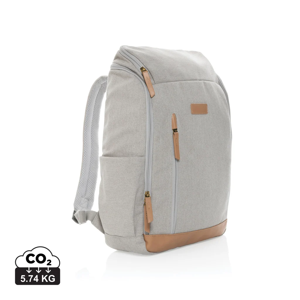 Impact AWARE™ ryggsäck för 15 tum laptop i 16 oz. återvunnen canvas