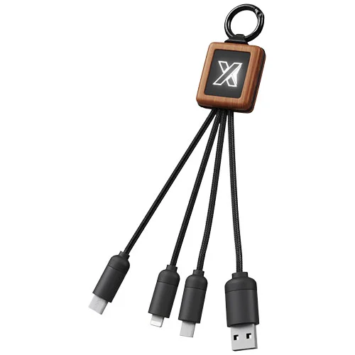 SCX.design C19 20 W lättanvänd kabel i trä
