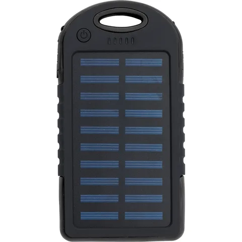 Powerbank 4000 mAh med solcellsladdare