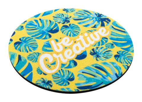 CreaFelt Drink Plus RPET felt coaster, circle