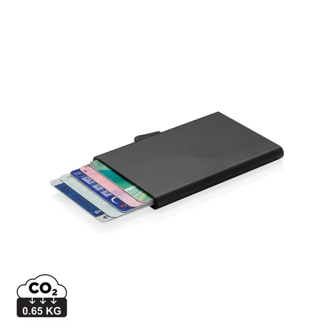 C-Secure alumiiniumist RFID kaardihoidja