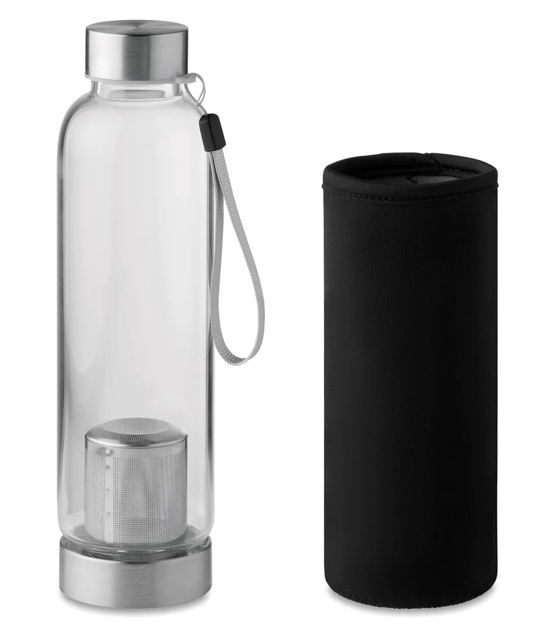Flaska Borosilkatglas 500ml