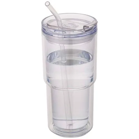 Archer 480 ml double wall plastic tumbler
