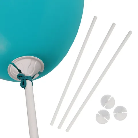 Ballonstäbe aus Papier 37 cm