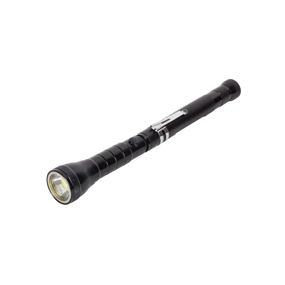 Teleskopisk COB-ficklampa Scout