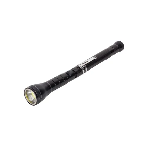 Teleskopisk COB-ficklampa Scout