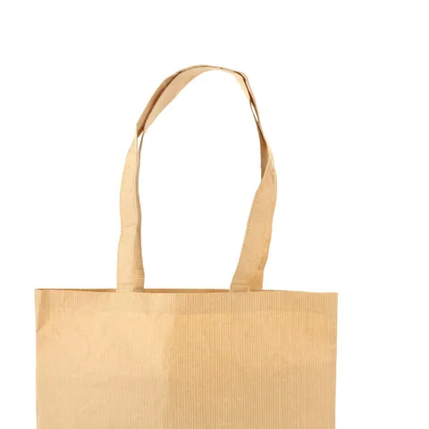 Shoppingväska i bomull och papper