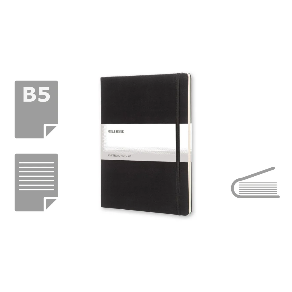 MOLESKINE anteckningsbok ca B5