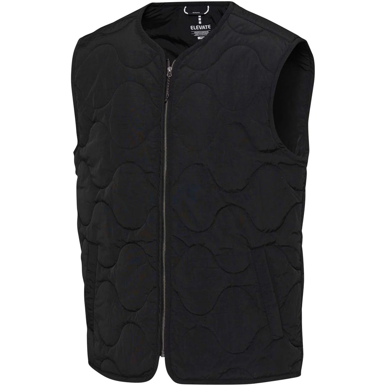 Quartz unisex quiltad väst av GRS-certifierat återvunnet material