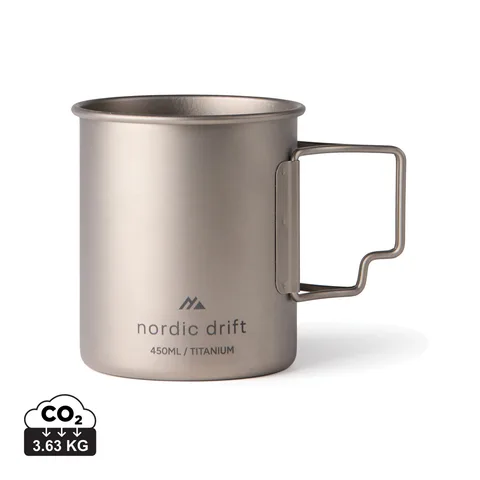 Nordic Drift Trail ülikerge titaanist kruus 450ml