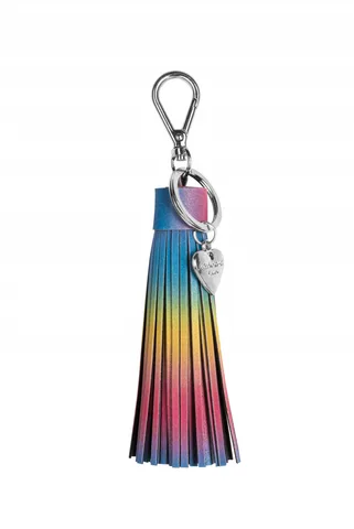 Reflective tassels and pompons