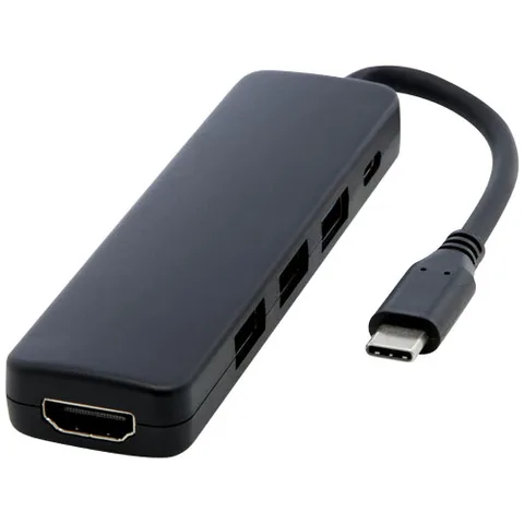 Loop RCS Multimedia-Adapter USB 2.0-3.0 aus recyceltem Kunststoff mit HDMI-Anschluss