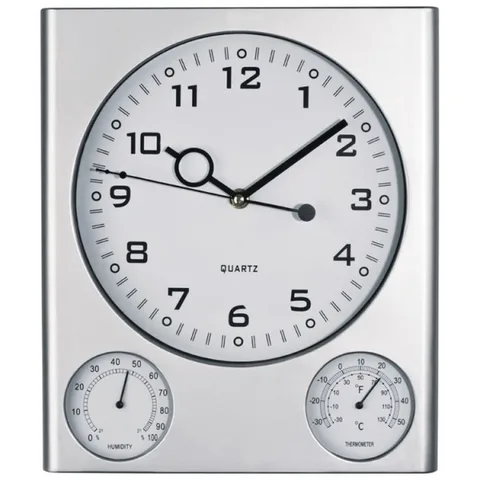 Plastic wall clock DEN HAAG
