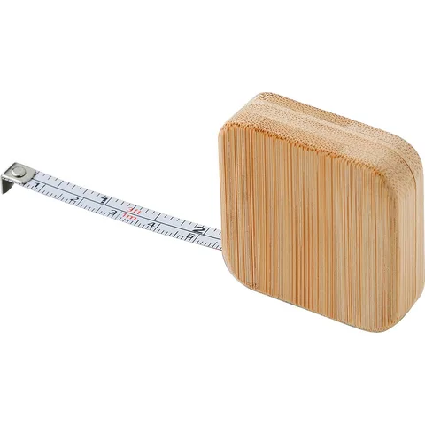 Måttband i bambu 1m