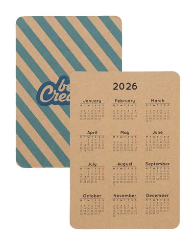 Erikujundusega taskukalender CreaDate Pocket Eco