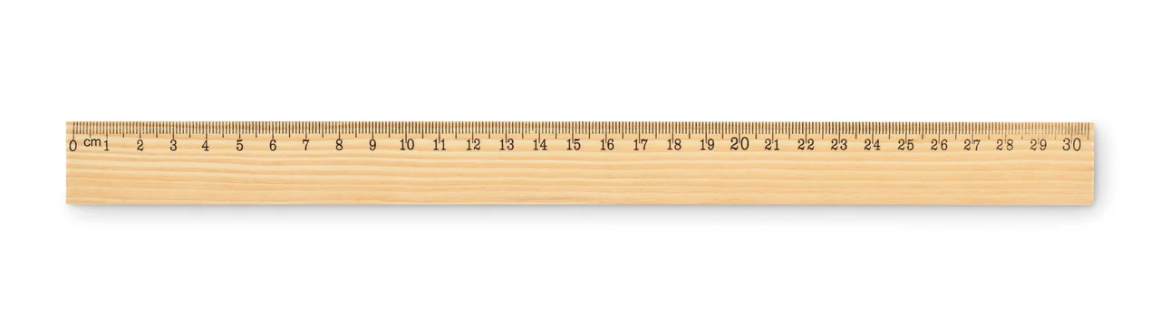 Trälinjal 30 cm