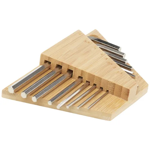 Allen Bambus-Innensechskantschlüssel-Set
