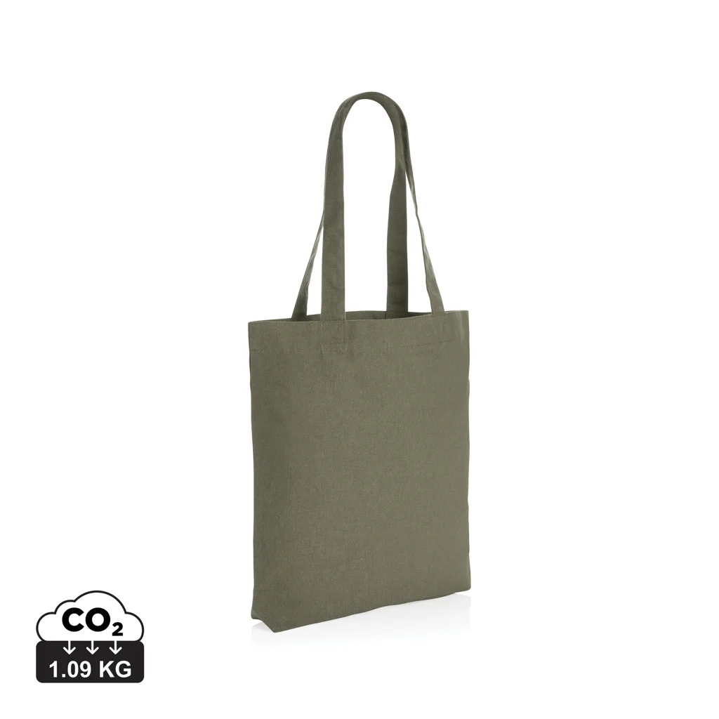 Impact AWARE™ tygkasse i 285gsm återvunnen canvas, ofärgad