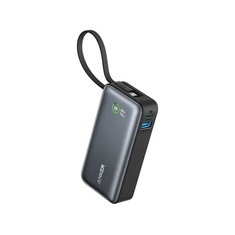 Anker Nano akupank 30W integreeritud USB-C kaabliga