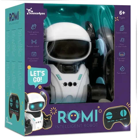 ROMI INTELLIGENT ROBOT. Hariv mänguasi lastele