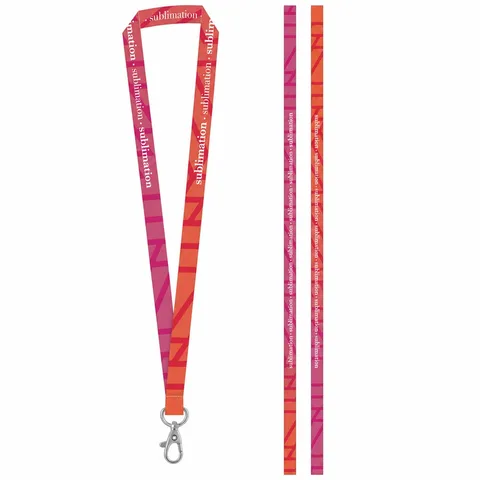 BRIGHTON S. Kaelapaela SET Lanyard SUBLIMATION Long II (20 mm) trükinäidis koos 20 mm päästikkarabineriga