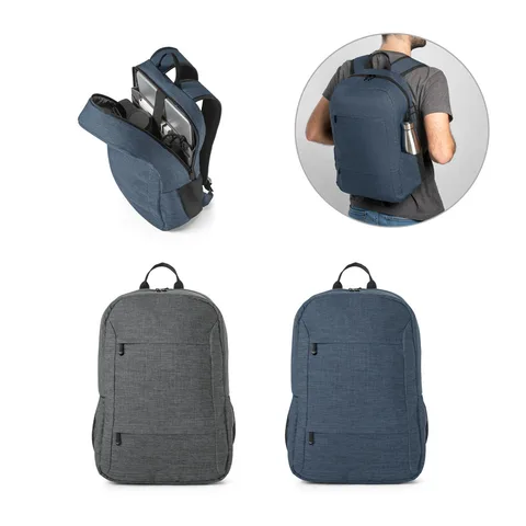BUSINESS. 300D recycled polyester laptop backpack