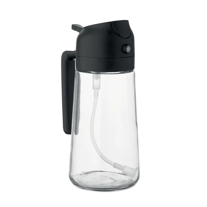 Glass oil dispenser & sprayer