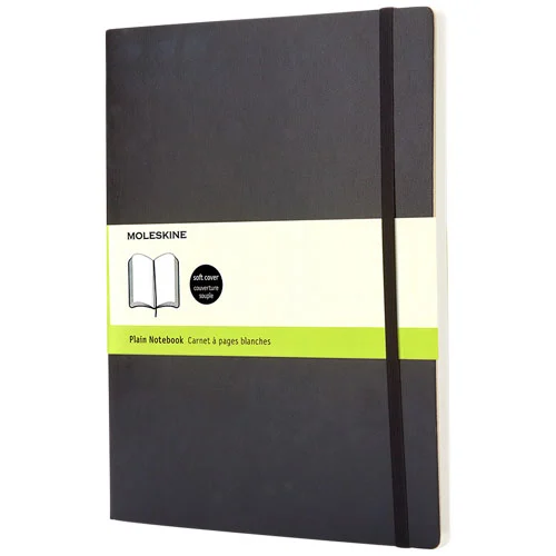 Classic XL soft cover notebook - plain
