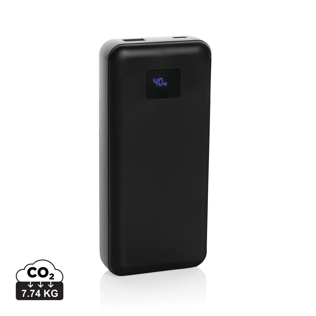Gridley RCS-powerbank i återvunnen plast 20000 65W för bärbar dator