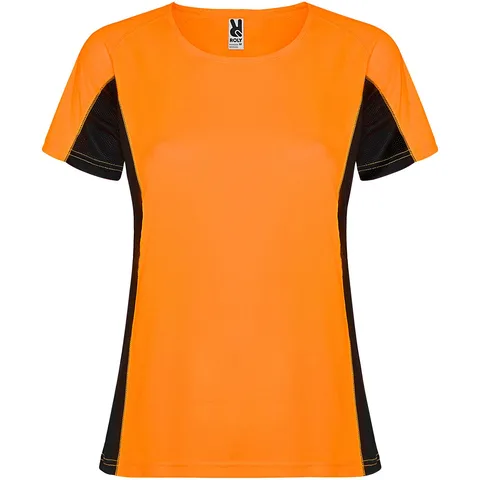 Shanghai Damen-Sport-T-Shirt mit kurzen Ärmeln