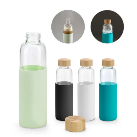 DAKAR. Bambu och borosilikatglasflaska 600 ml