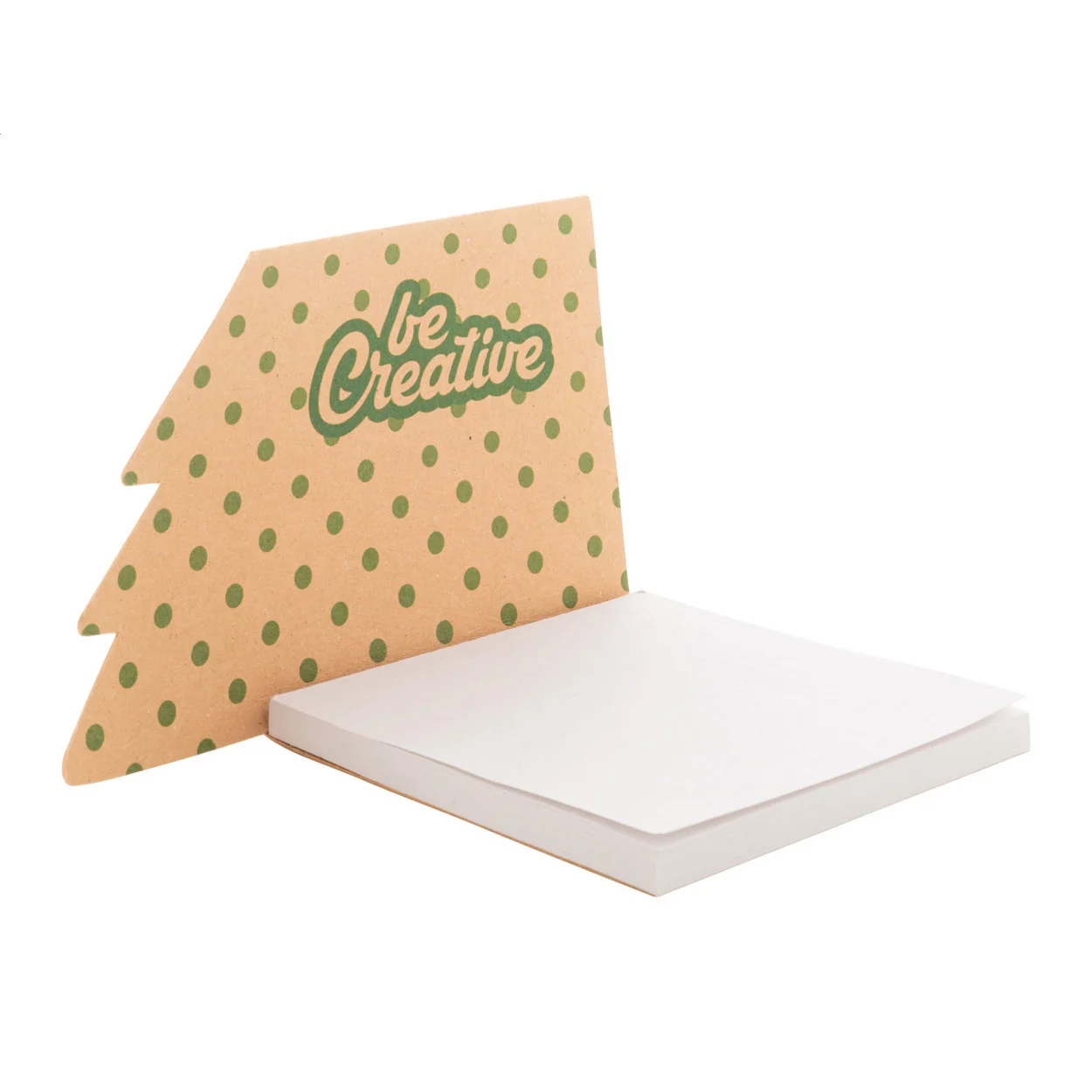CreaStick Xmas Eco självhäftande notisblock, julgran