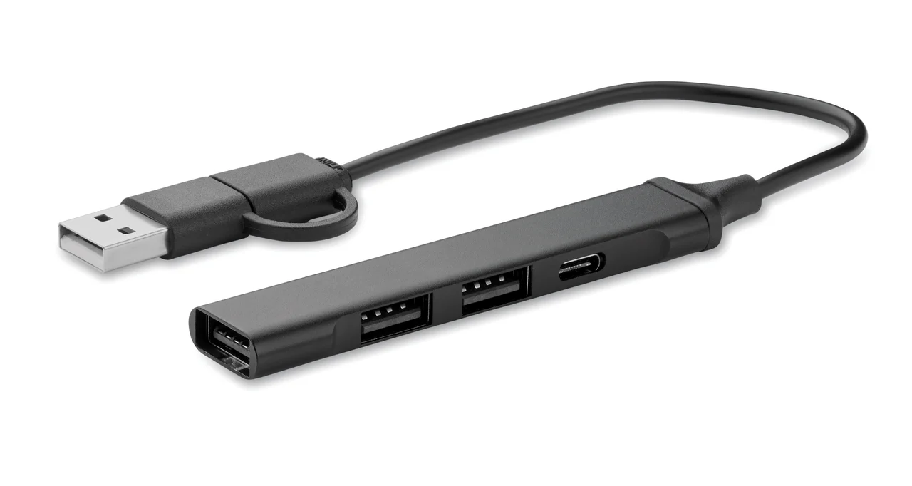 USB 4 portar hubb 19 cm