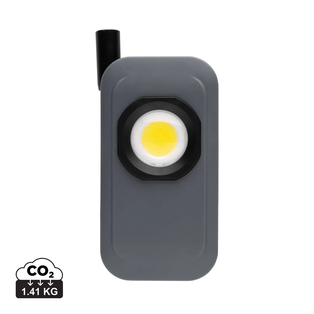 Gear X RCS taaskasutatud plastikust USB-laetav töövalgusti