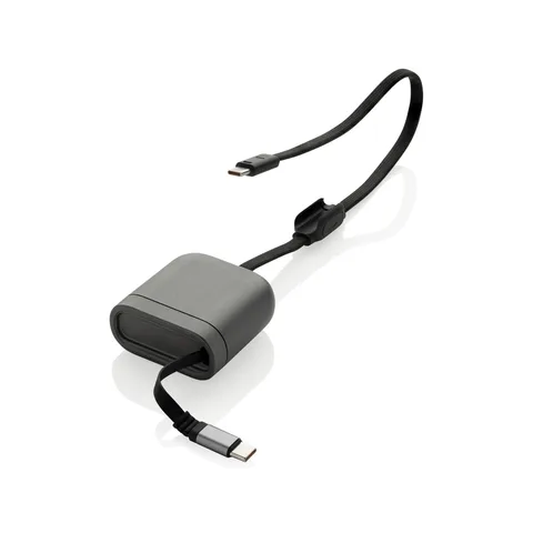 Spira RCS:n sisäänvedettävä 100 W:n pikalatauskaapeli