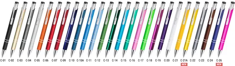 Aluminium pens