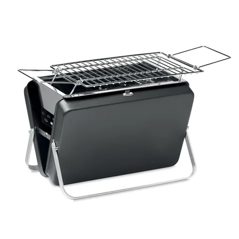 Bärbar kolgrill med stativ