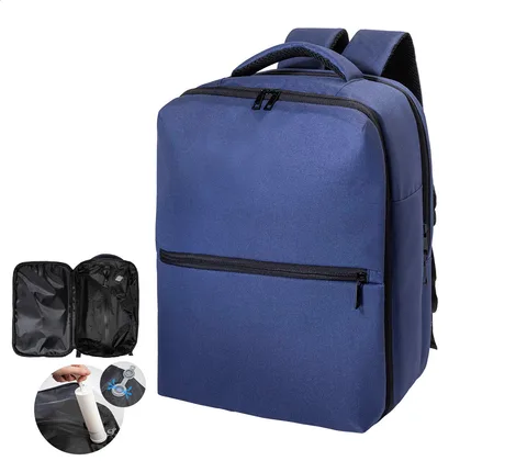VacuFly RPET carry-on compression backpack