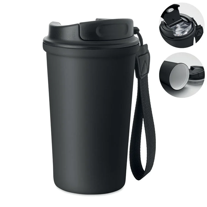 Taaskasutatud terasest topsikruus 400ml