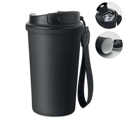 Taaskasutatud terasest topsikruus 400ml