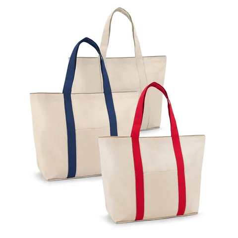 VILLE. Canvaspåsei 100 % bomull med fram- och innerficka (280 g/m²)