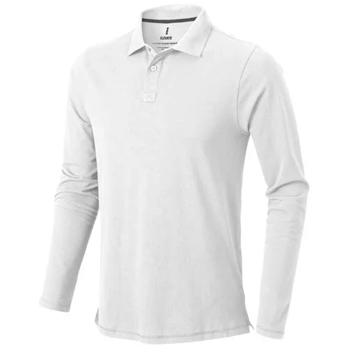 Calgary 180 g/m² långärmad herrpikétröja
