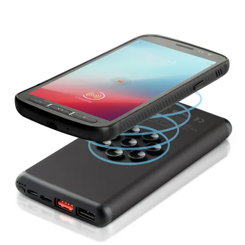 Mauro Conti trådlös powerbank 10000 mAh med sugkoppar och 10W laddare | Stef