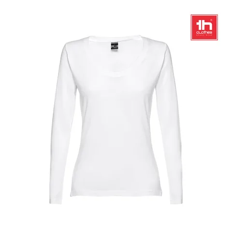 THC BUCHAREST WOMEN WH. Långärmad T-shirt för kvinnor