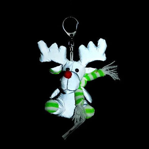 Reflective mascot keychains