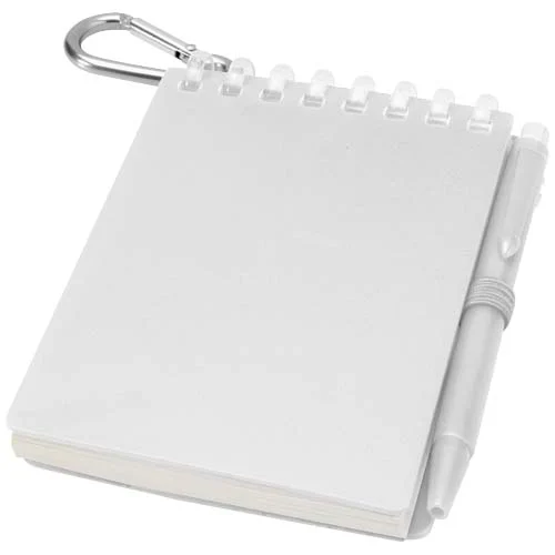 Lig Mini recycled outdoor soft cover notebook and ballpoint pen set (black ink)